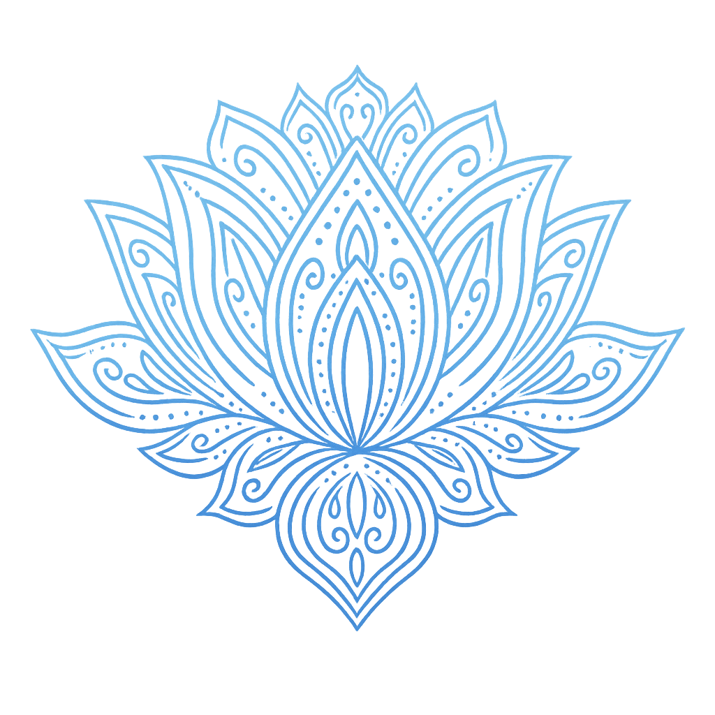 Lotus-bleu vectoriel