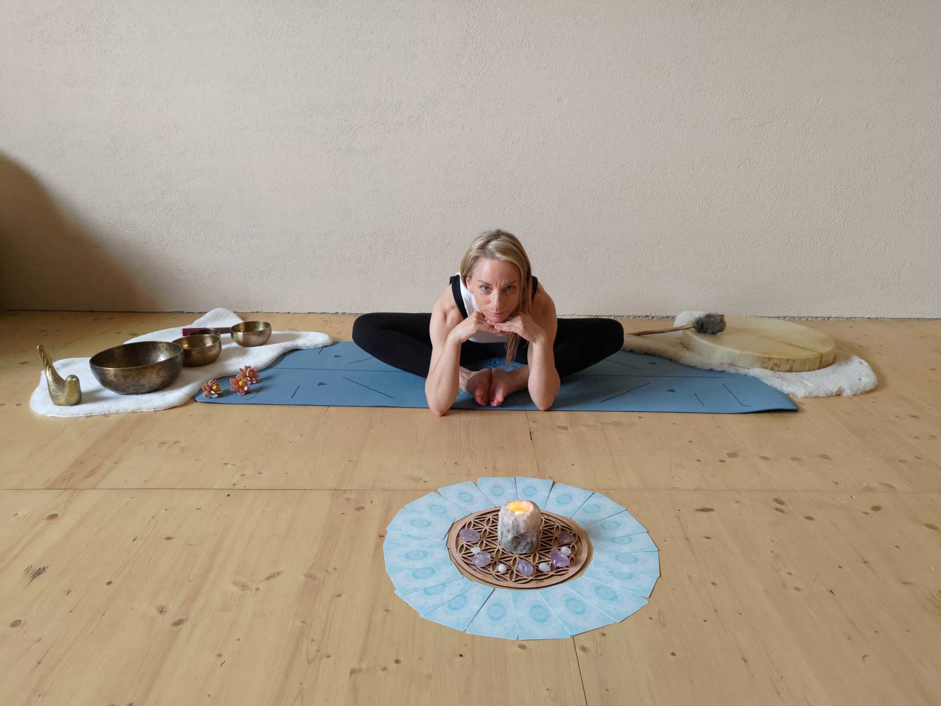 Nadine michaud en tailleur vous propose des ateliers Yoga à martigny